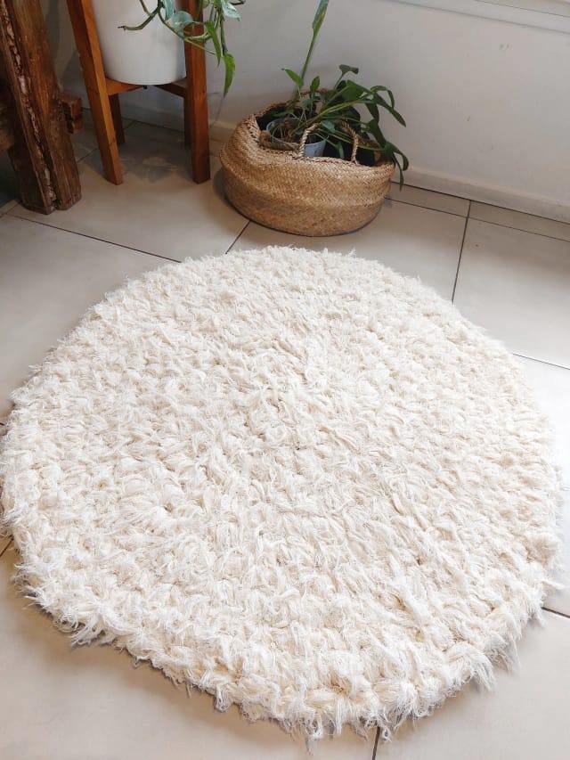 Alfombra redonda 